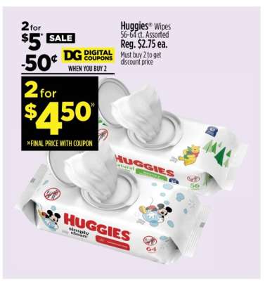 Huggies Wipes