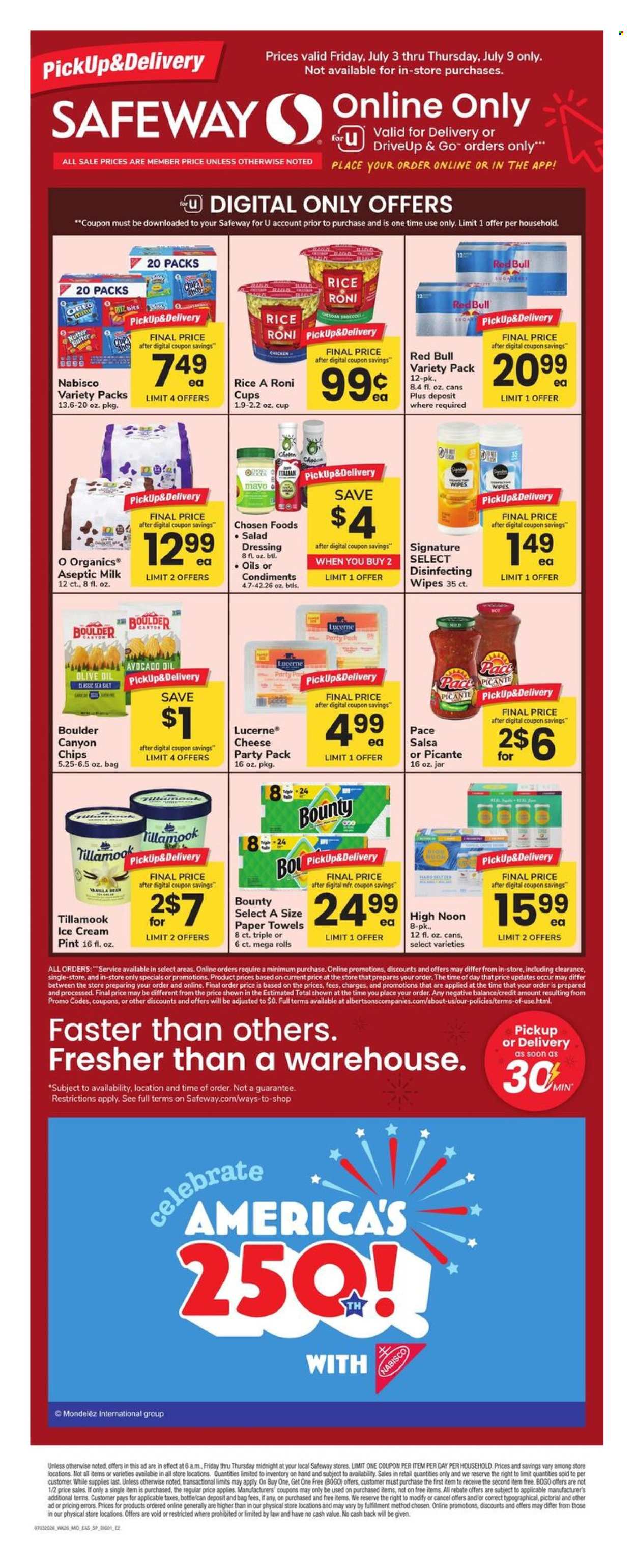Safeway ad  - 07.03.2026 - 07.09.2026. Page 1