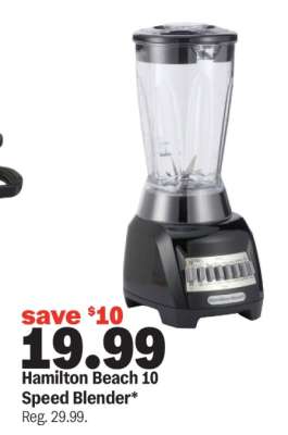 Hamilton Beach 10 Speed Blender*
