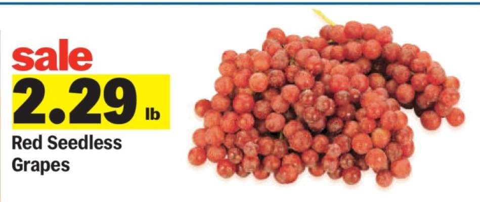 Red Seedless Grapes