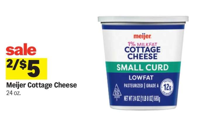 Meijer Cottage Cheese