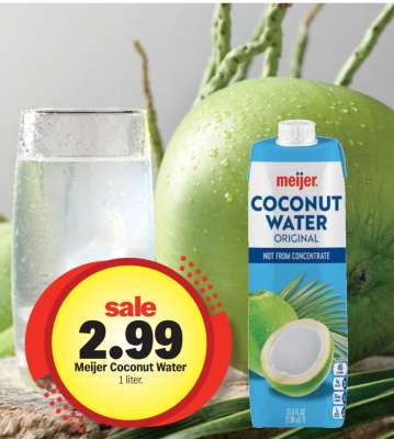 Meijer Coconut Water