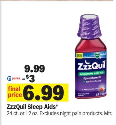 ZzzQuil Sleep Aids*