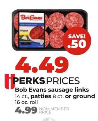 Bob Evans sausage links