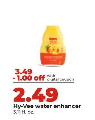 Hy-Vee water enhancer