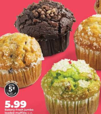 Bakery Fresh Jumbo Loaded Muffins
