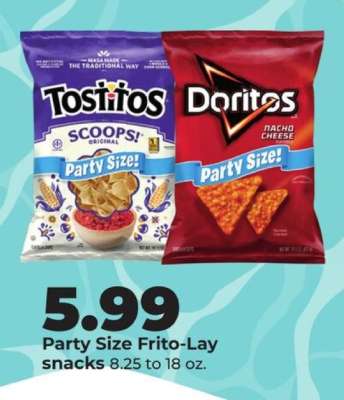 Party Size Frito-Lay Snacks