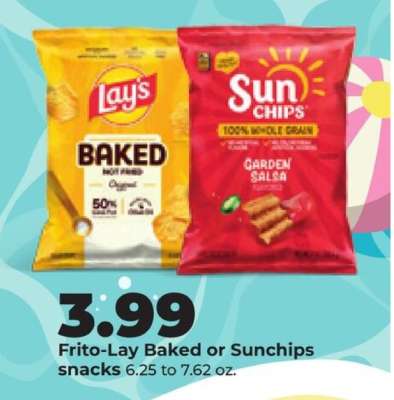 Frito-Lay Baked or Sunchips