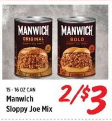 Manwich Sloppy Joe Mix