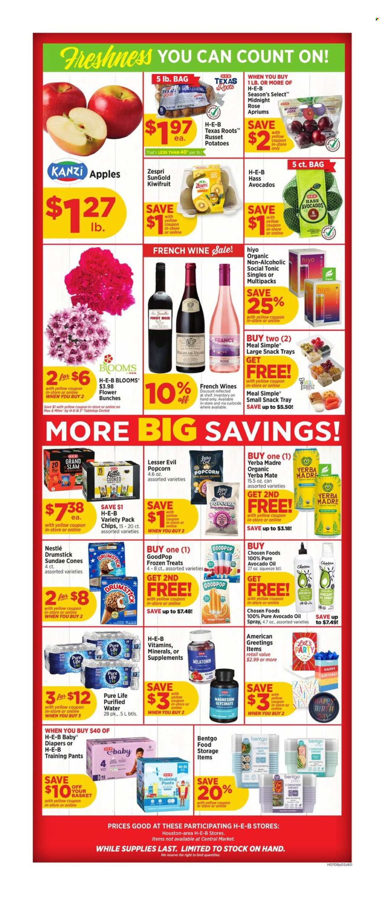 H-E-B ad  - 07.08.2026 - 07.14.2026. Page 3