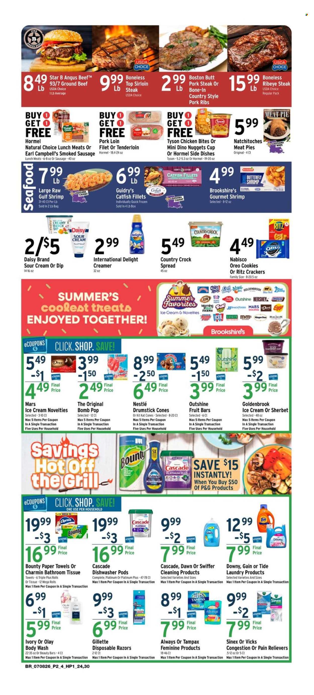 Brookshires ad  - 07.08.2026 - 07.14.2026. Page 2