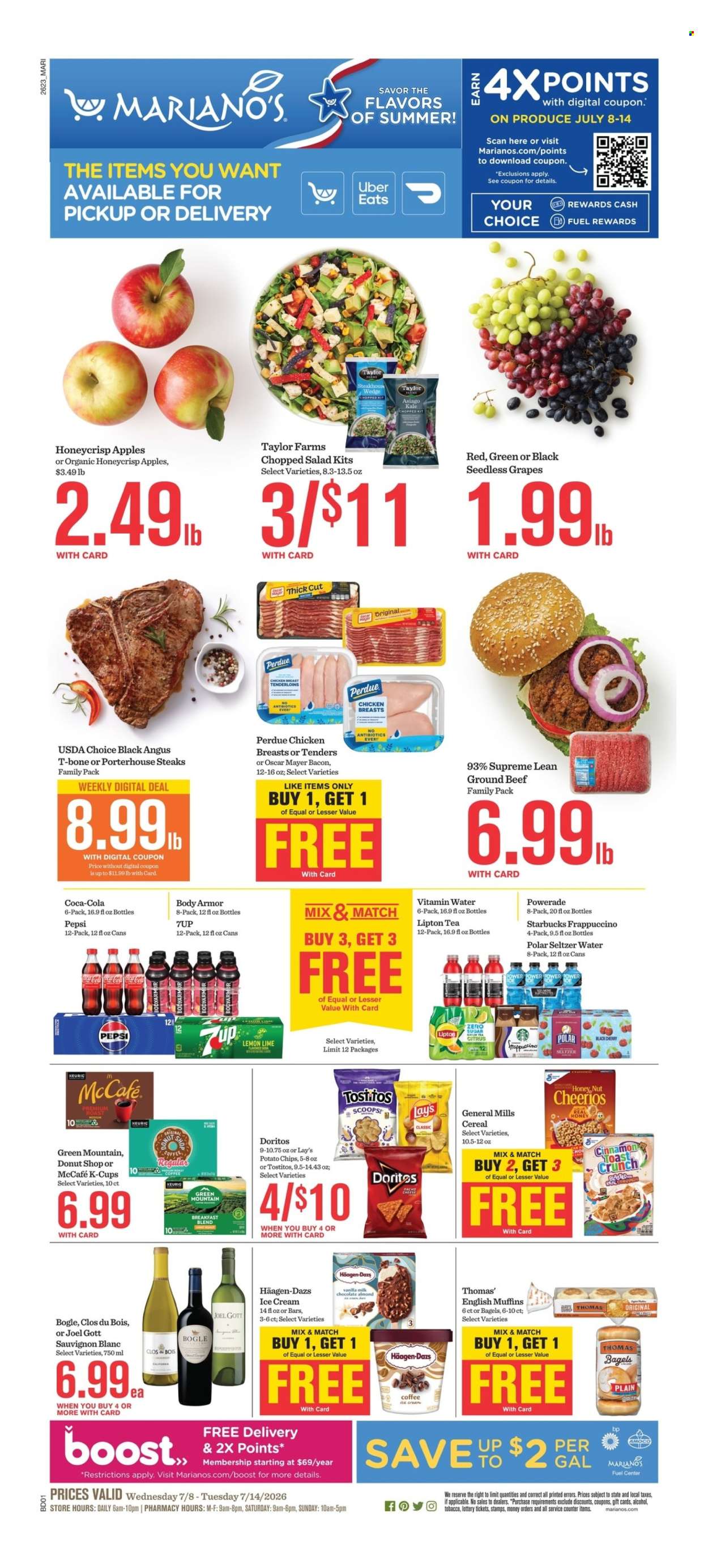 Mariano’s ad  - 07.08.2026 - 07.14.2026. Page 1