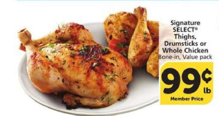 Signature SELECT Thighs, Drumsticks or Whole Chicken