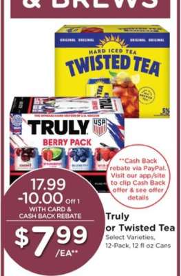 Truly or Twisted Tea