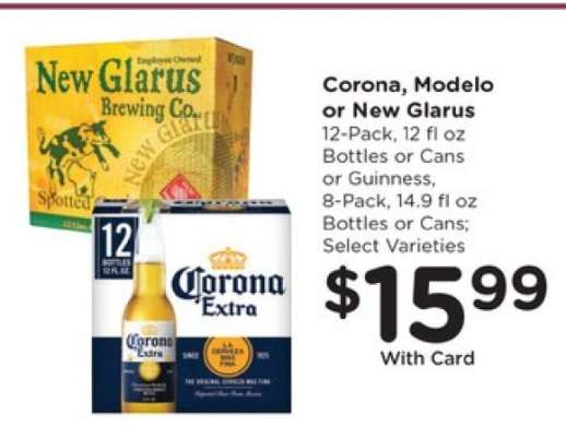 Corona, Modelo or New Glarus