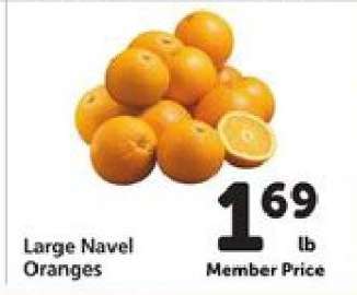 Large Navel Oranges