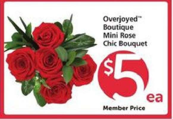 Overjoyed Boutique Mini Rose Chic Bouquet