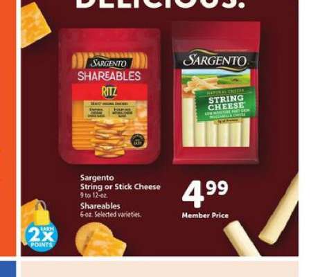 Sargento String or Stick Cheese
