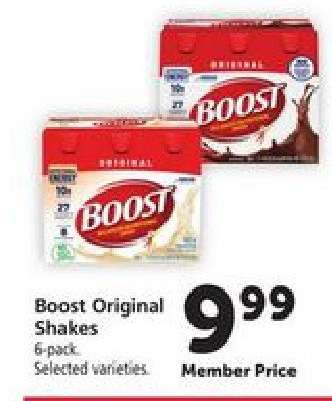 Boost Original Shakes