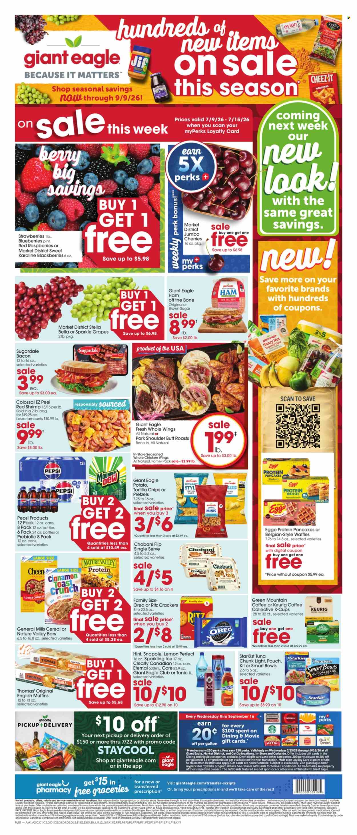Giant Eagle ad  - 07.09.2026 - 07.15.2026. Page 1