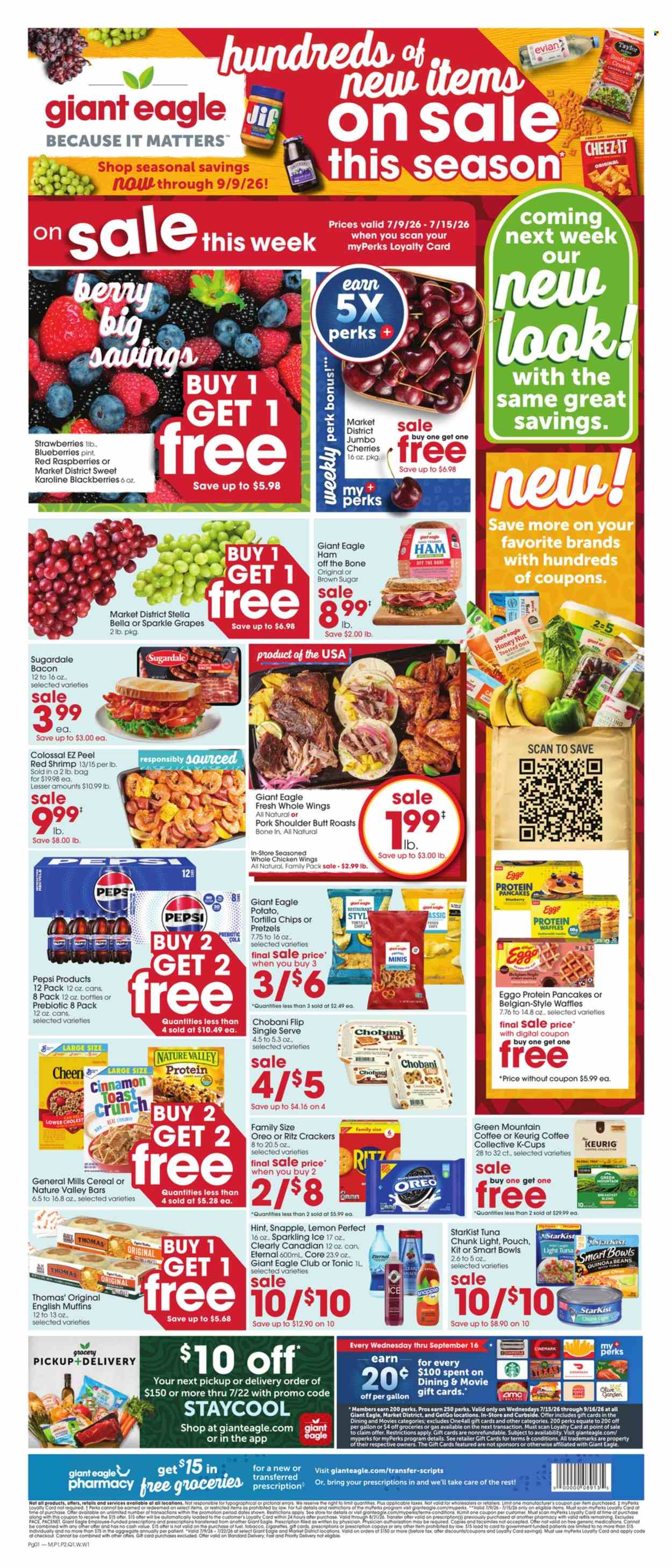 Giant Eagle ad  - 07.09.2026 - 07.15.2026. Page 1