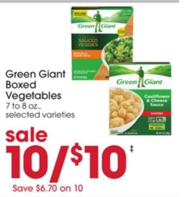 Green Giant Boxed Vegetables