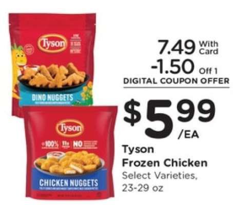 Tyson Frozen Chicken