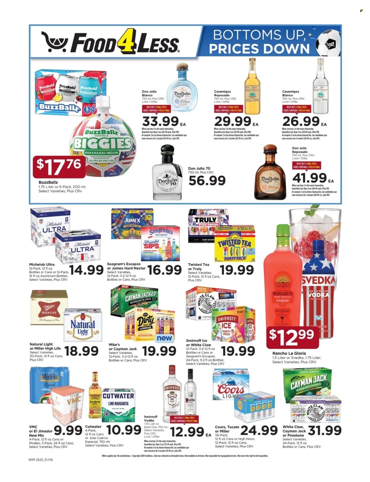 Food 4 Less ad  - 07.08.2026 - 07.14.2026. Page 7