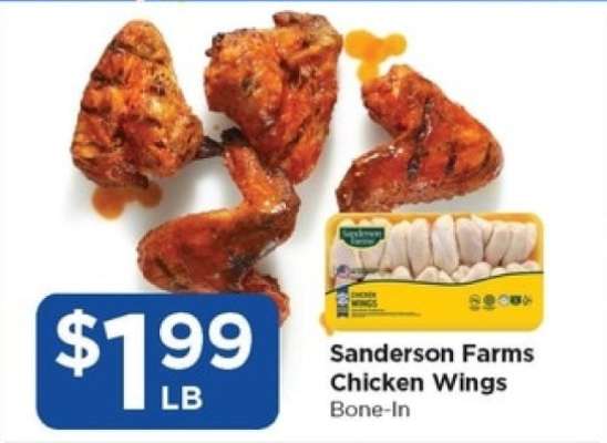 Sanderson Farms Chicken Wings