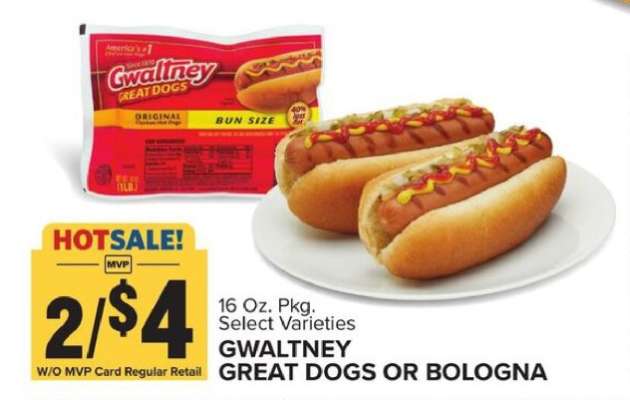 GWALTNEY GREAT DOGS OR BOLOGNA