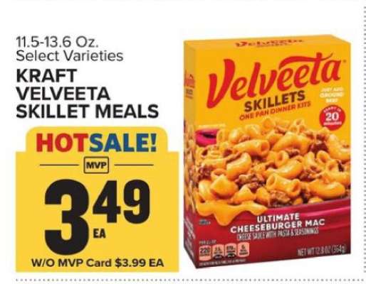 KRAFT VELVEETA SKILLET MEALS