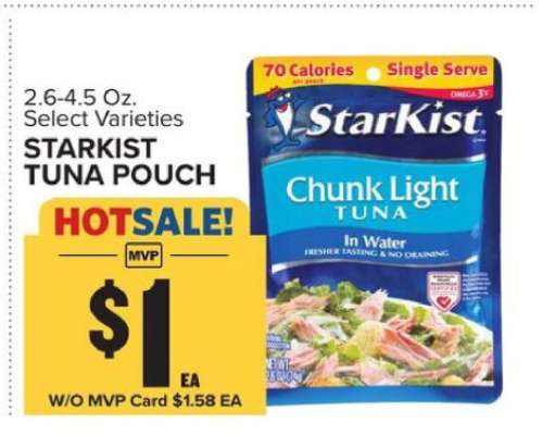 Starkist Tuna Pouch