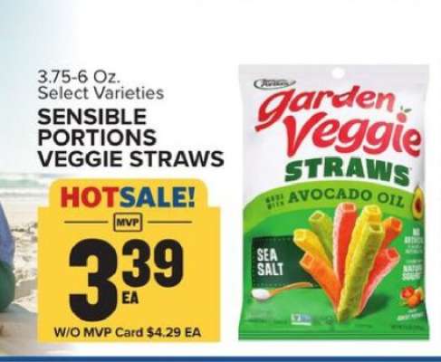 Sensible Portions Veggie Straws