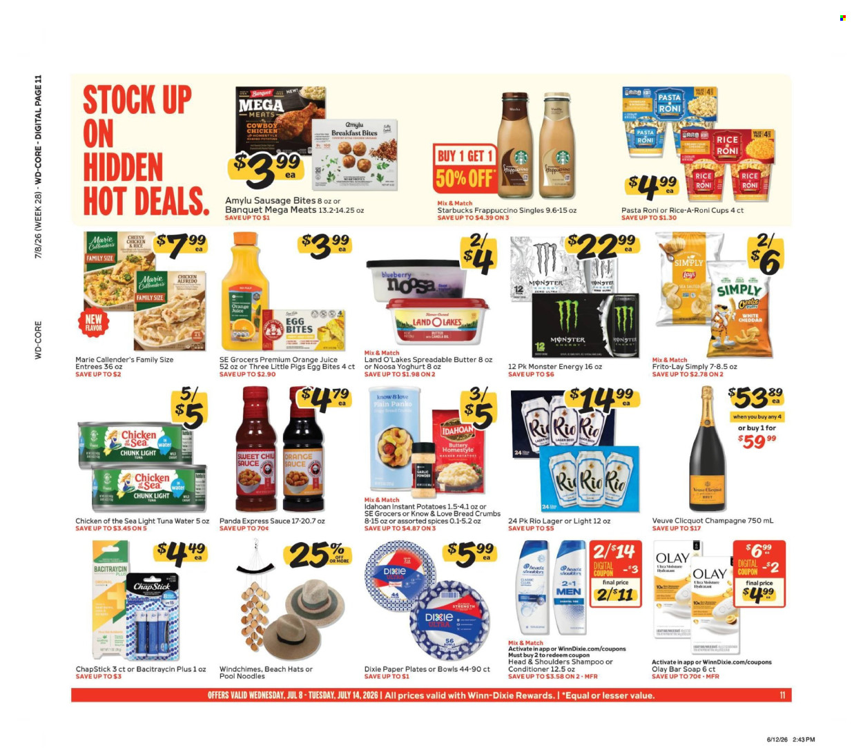 Winn Dixie ad  - 07.08.2026 - 07.14.2026. Page 11