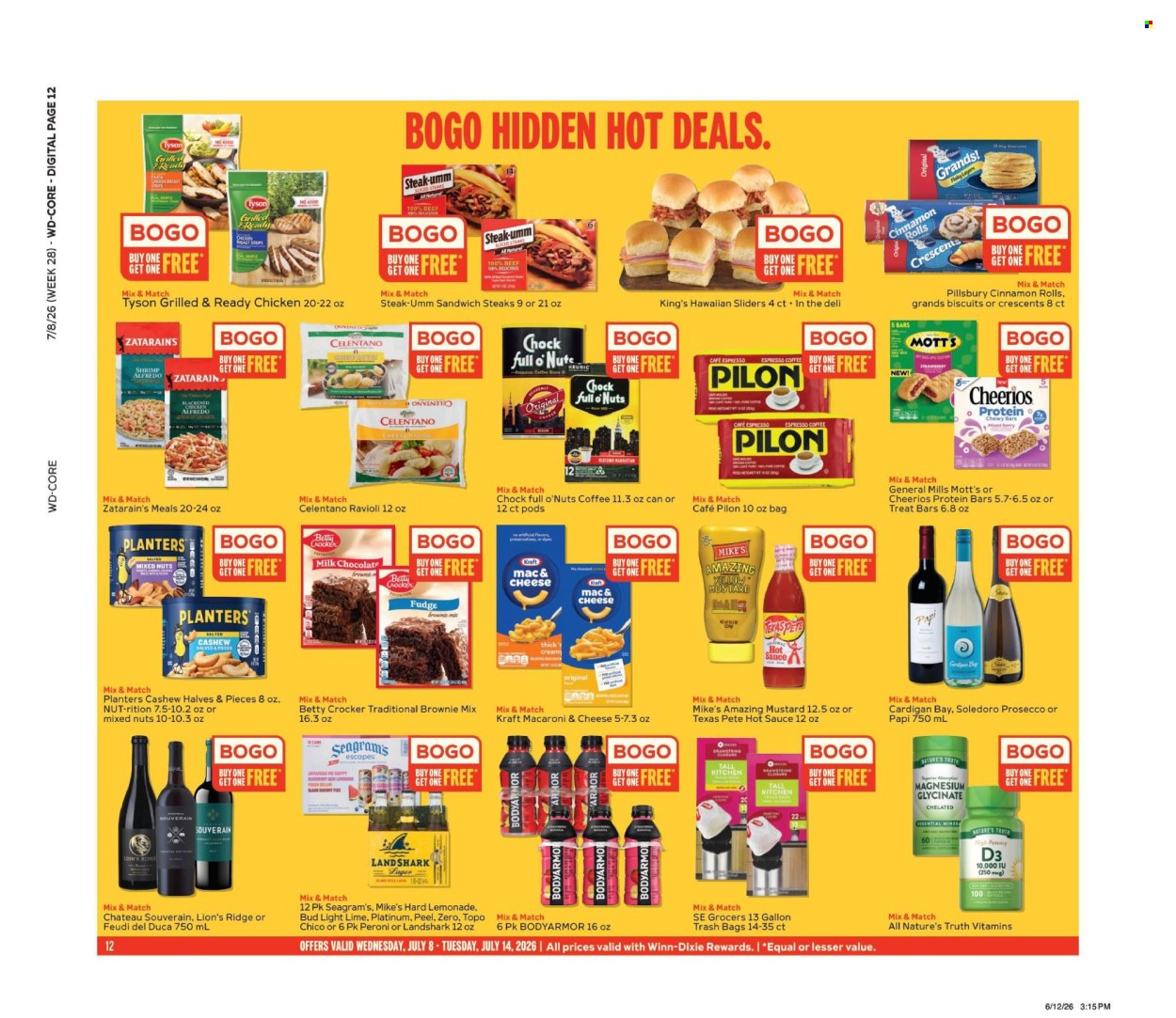 Winn Dixie ad  - 07.08.2026 - 07.14.2026. Page 12