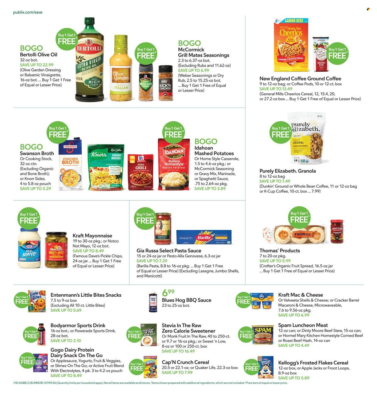 Publix ad  - 07.08.2026 - 07.14.2026. Page 10