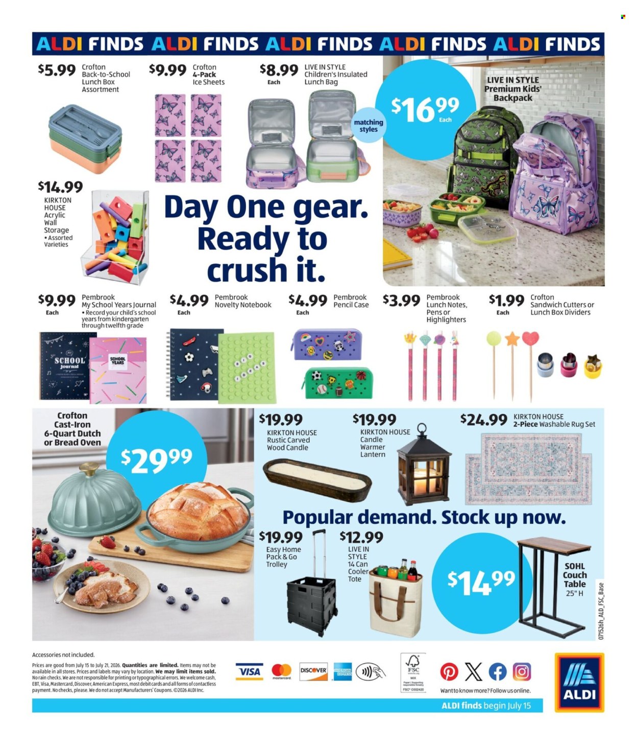 ALDI ad  - 07.15.2026 - 07.21.2026. Page 2