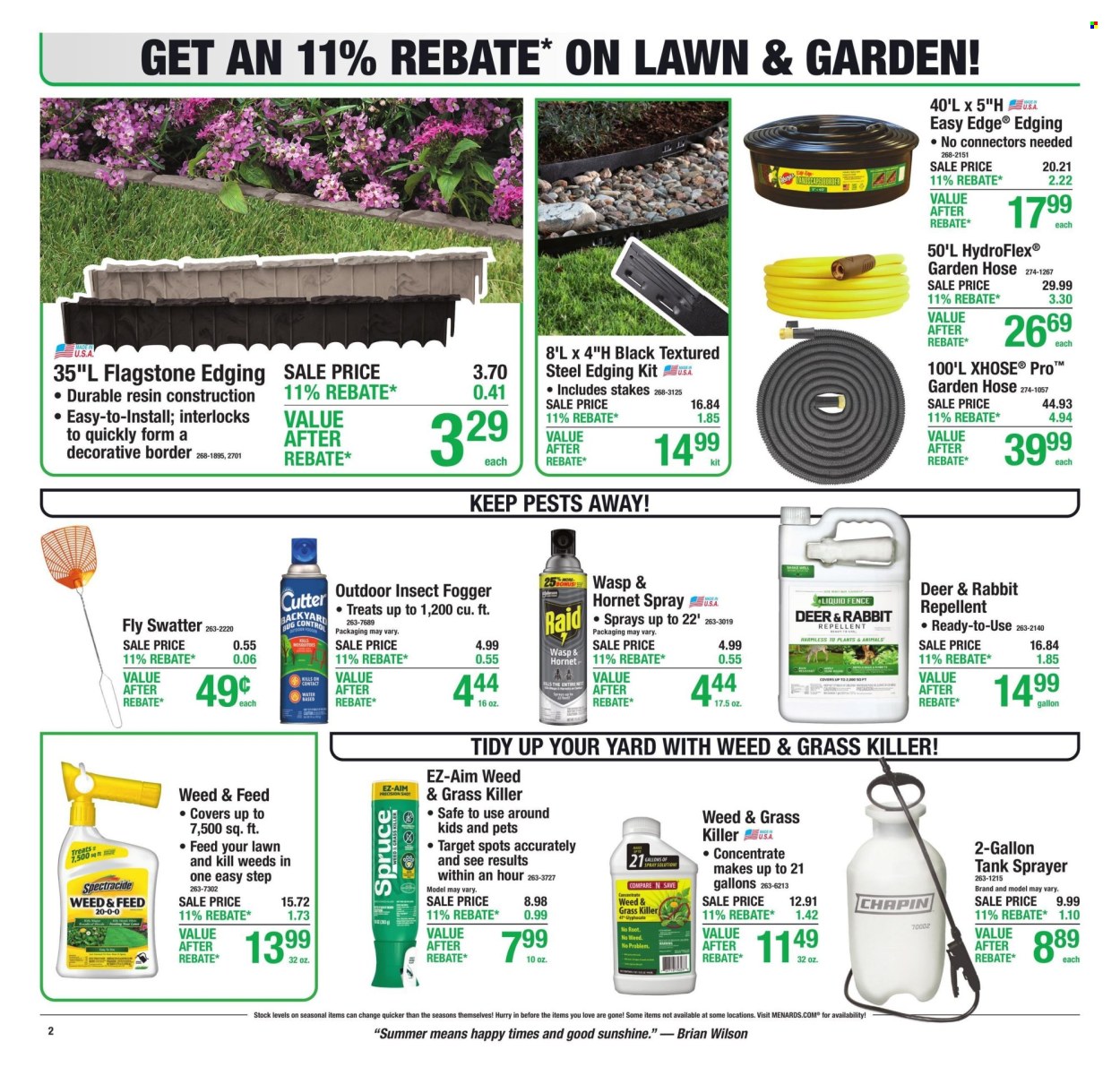 Menards ad  - 07.09.2026 - 07.19.2026. Page 3