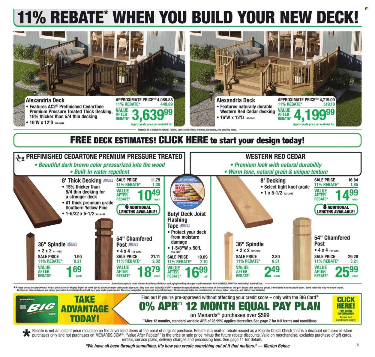 Menards ad  - 07.09.2026 - 07.19.2026. Page 6