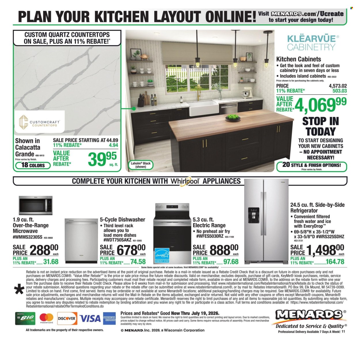 Menards ad  - 07.09.2026 - 07.19.2026. Page 19