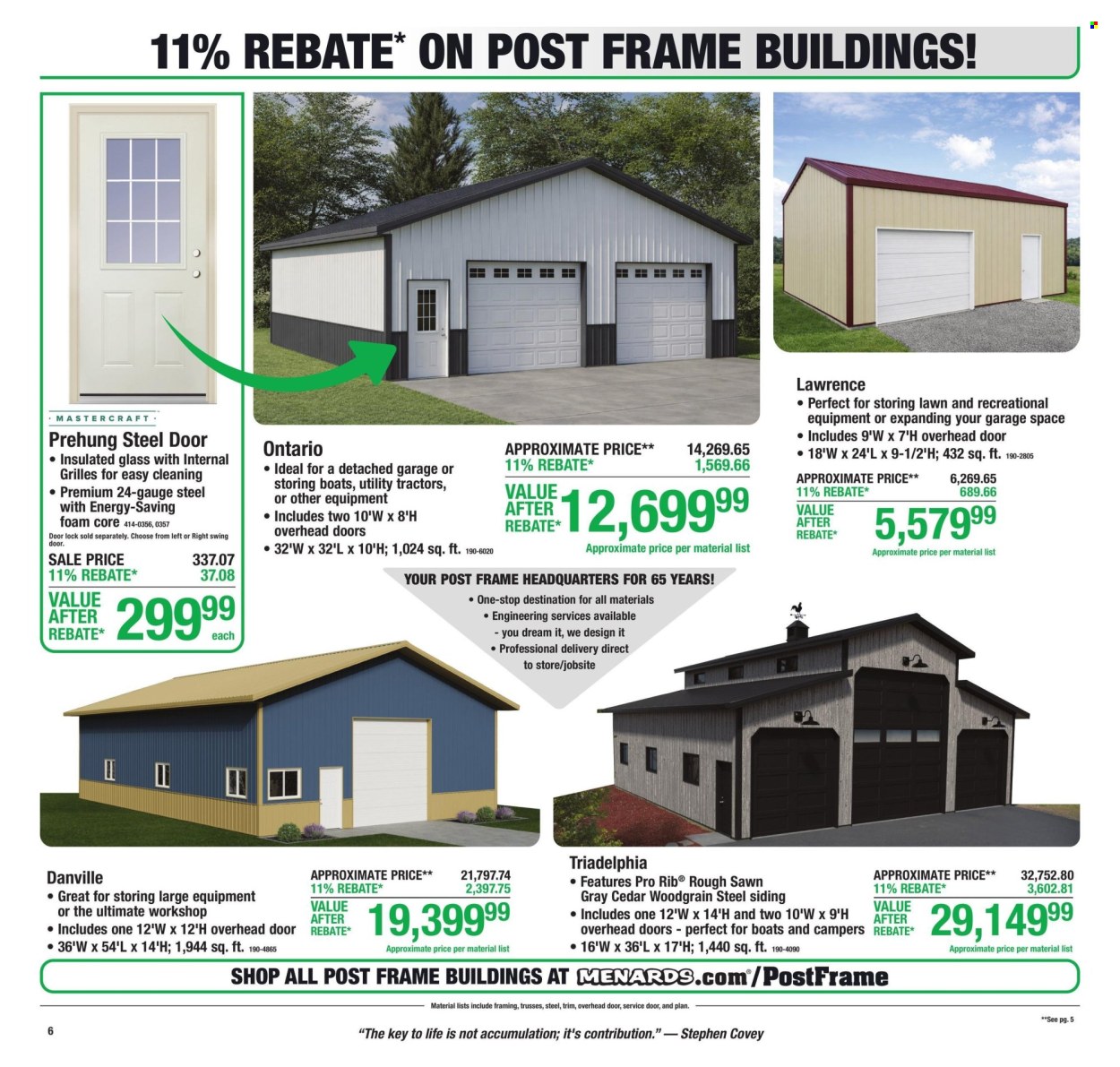 Menards ad  - 07.09.2026 - 07.19.2026. Page 8