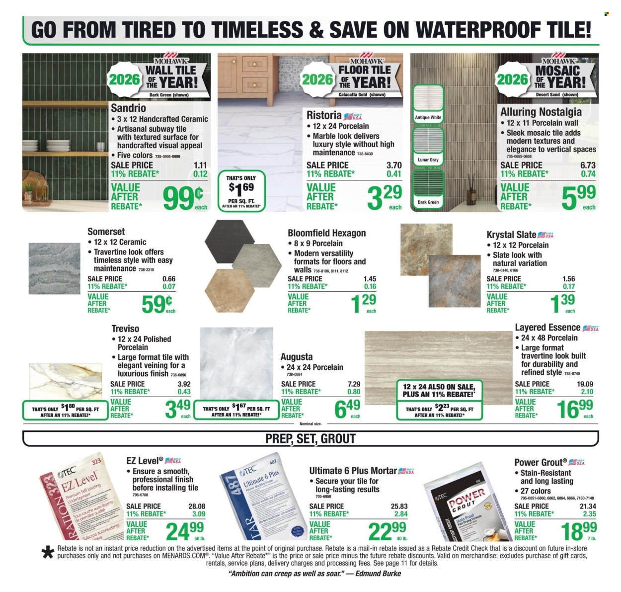 Menards ad  - 07.09.2026 - 07.19.2026. Page 18