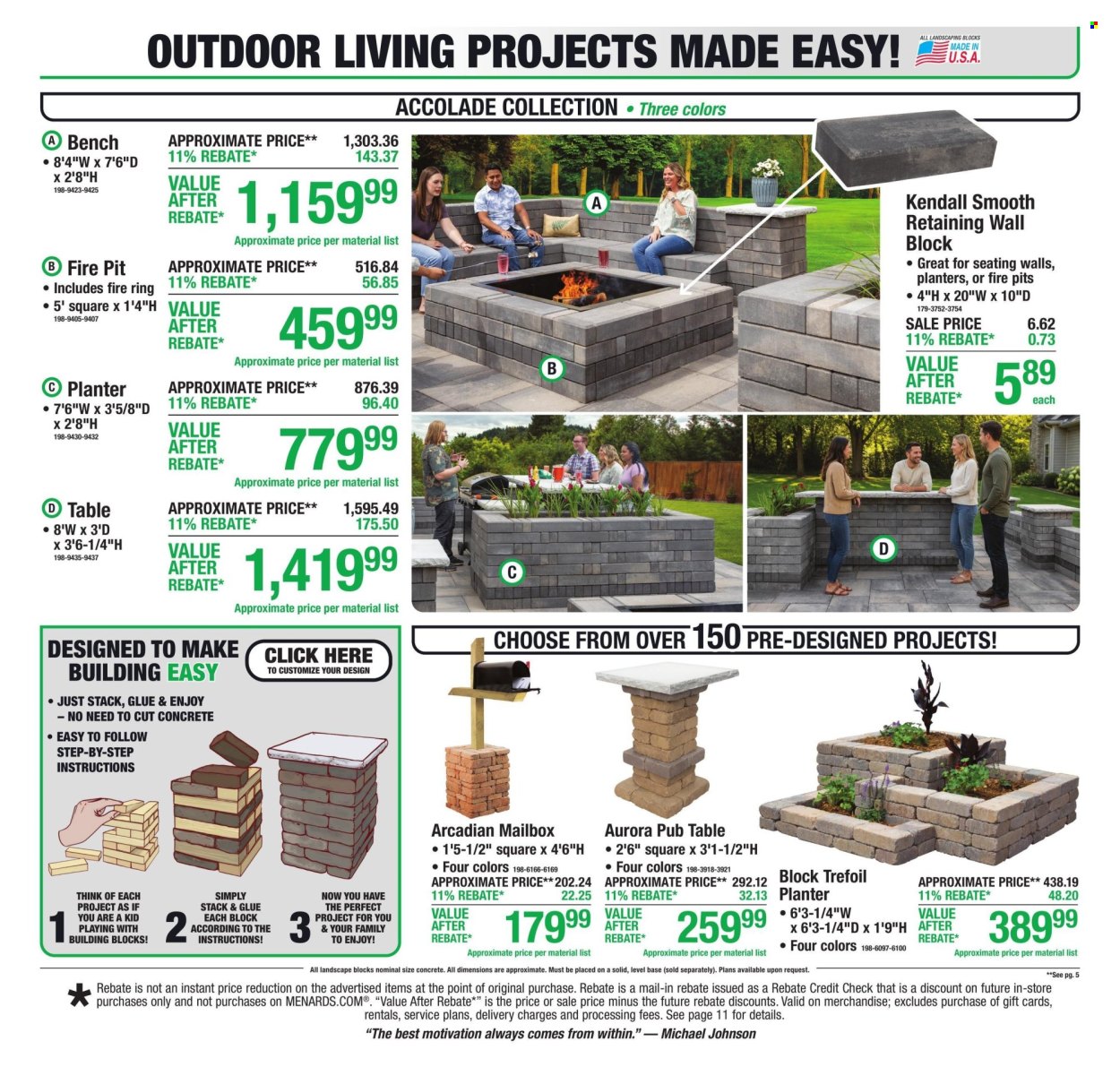 Menards ad  - 07.09.2026 - 07.19.2026. Page 7