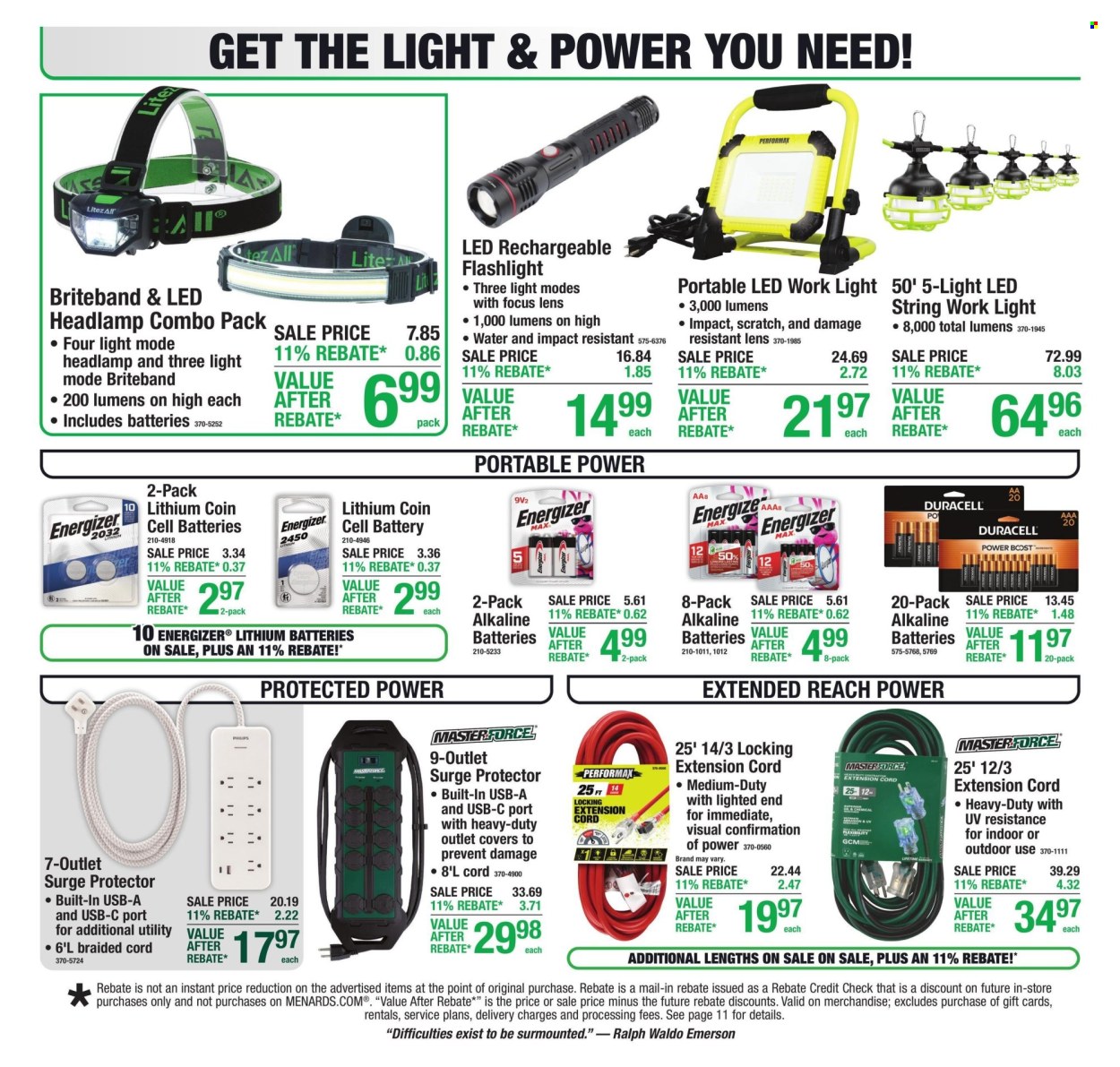 Menards ad  - 07.09.2026 - 07.19.2026. Page 14
