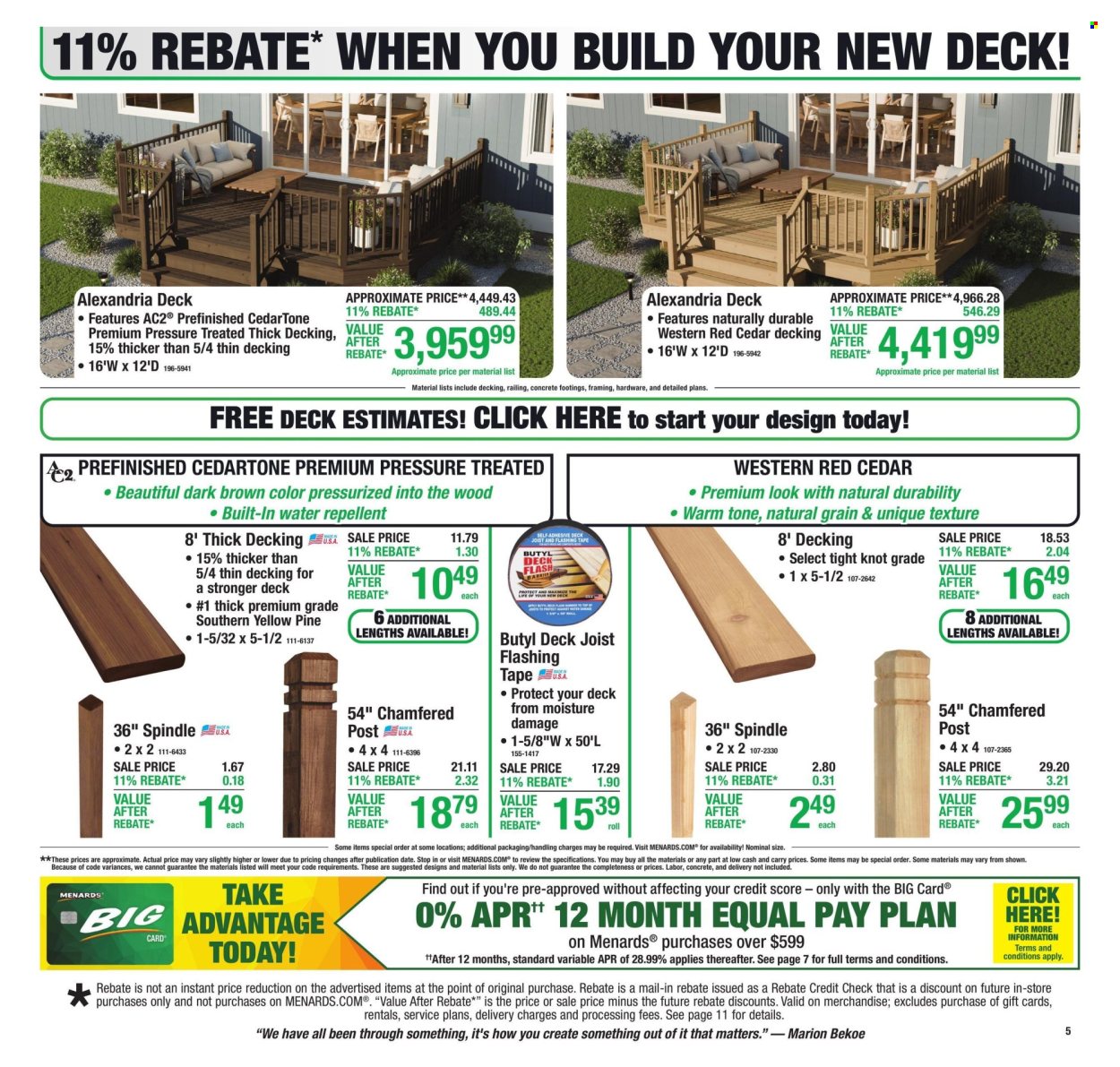 Menards ad  - 07.09.2026 - 07.19.2026. Page 6