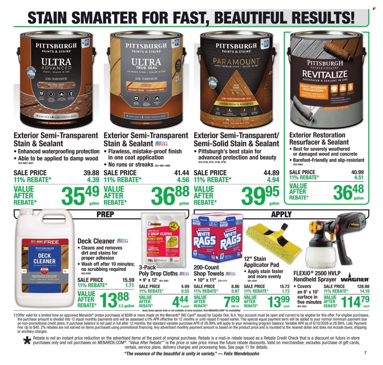 Menards ad  - 07.09.2026 - 07.19.2026. Page 10