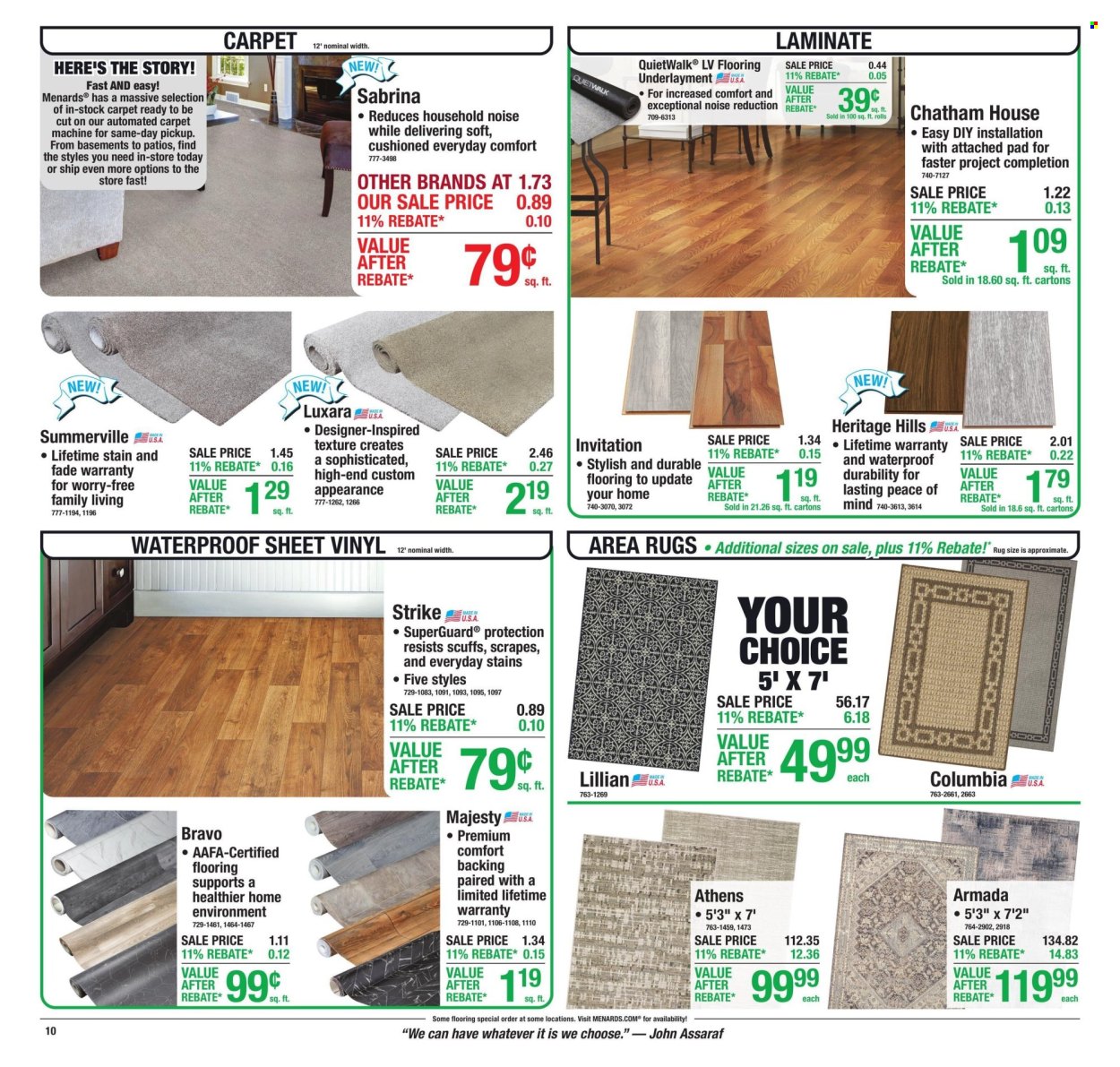 Menards ad  - 07.09.2026 - 07.19.2026. Page 17