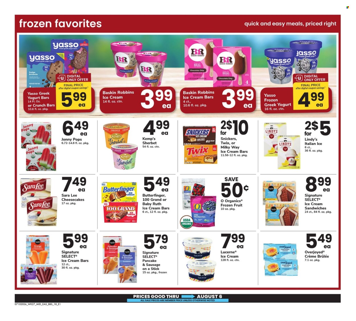 Safeway ad  - 07.10.2026 - 08.06.2026. Page 18