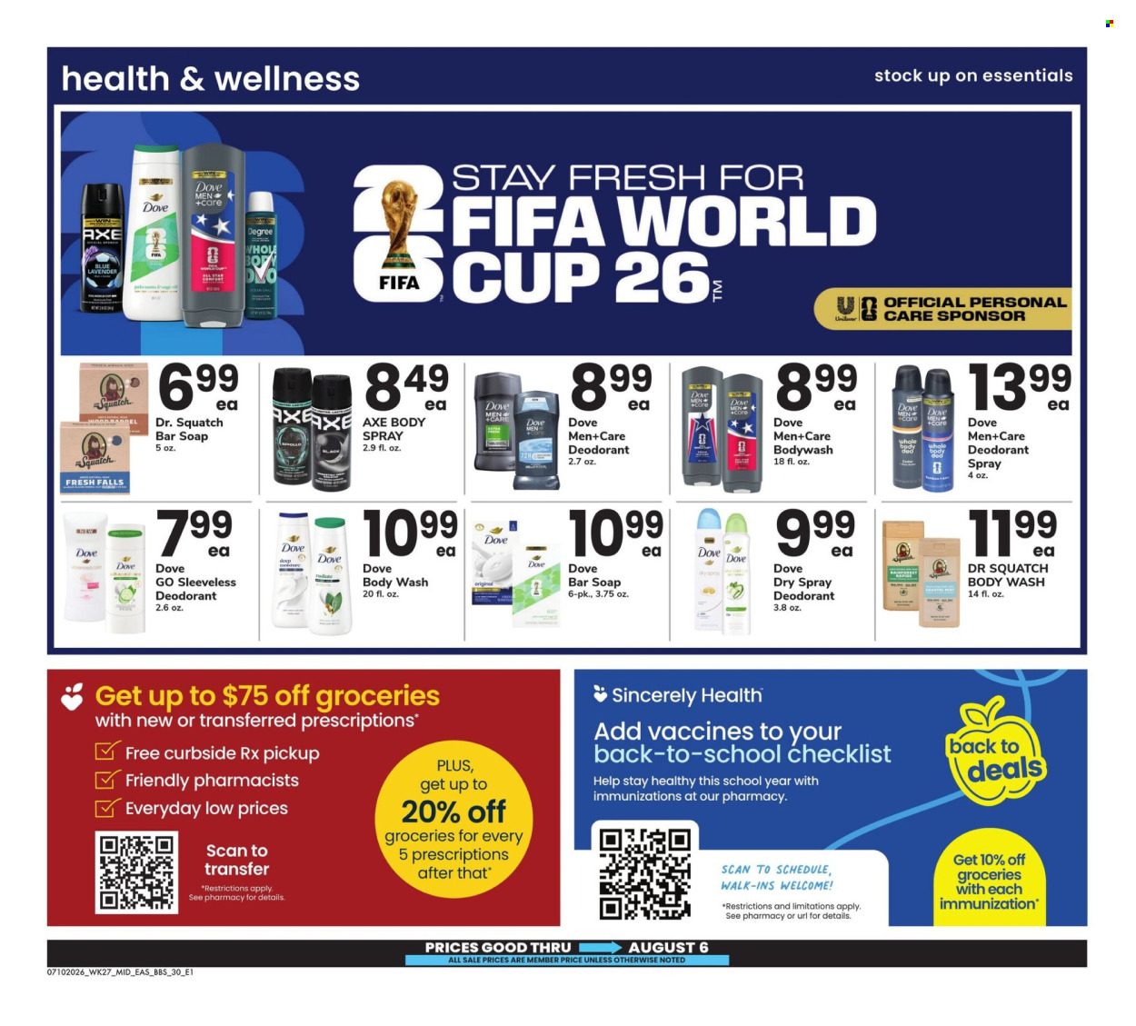 Safeway ad  - 07.10.2026 - 08.06.2026. Page 30