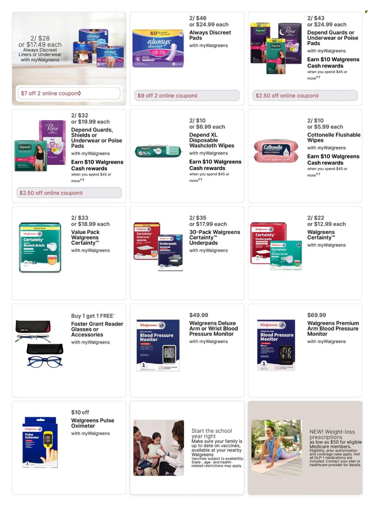 Walgreens ad  - 07.12.2026 - 07.18.2026. Page 9